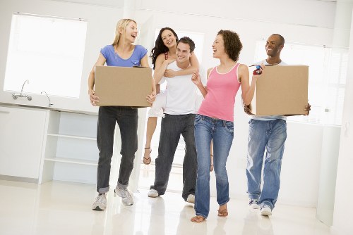 Man and van service helping with a local move in Mile End