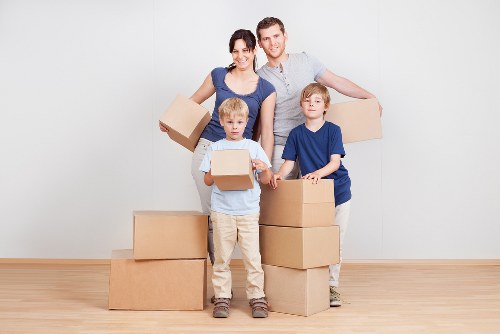 Office relocation packing and loading service in East London near Mile End