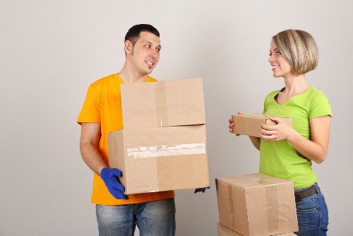 Commercial moving van service for businesses in Mile End